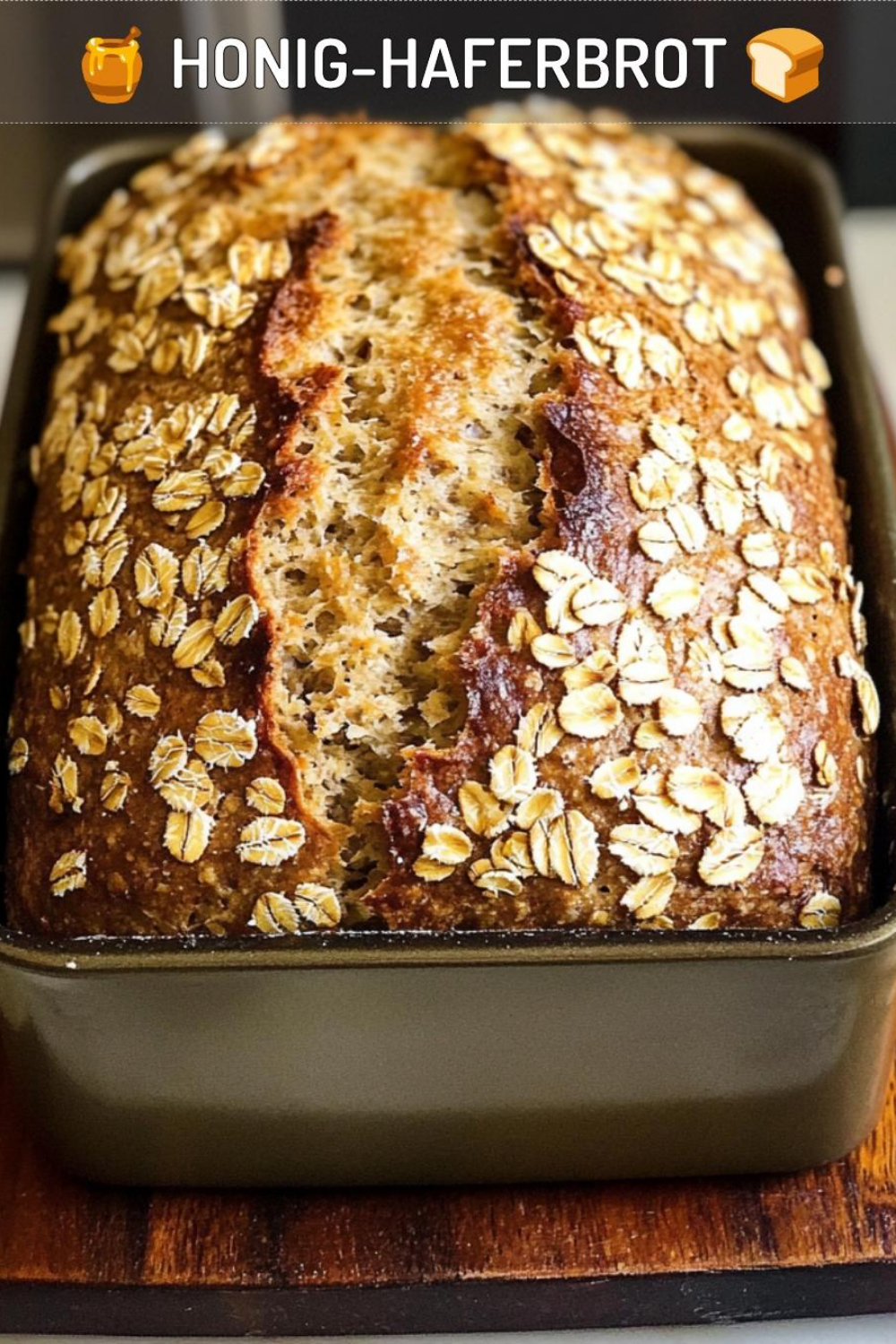 Honig-Haferbrot Rezept: Saftig, gesund & einfach backen
