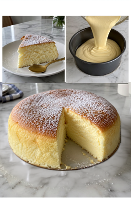 Käsekuchen ohne Boden mit Quark und Frischkäse