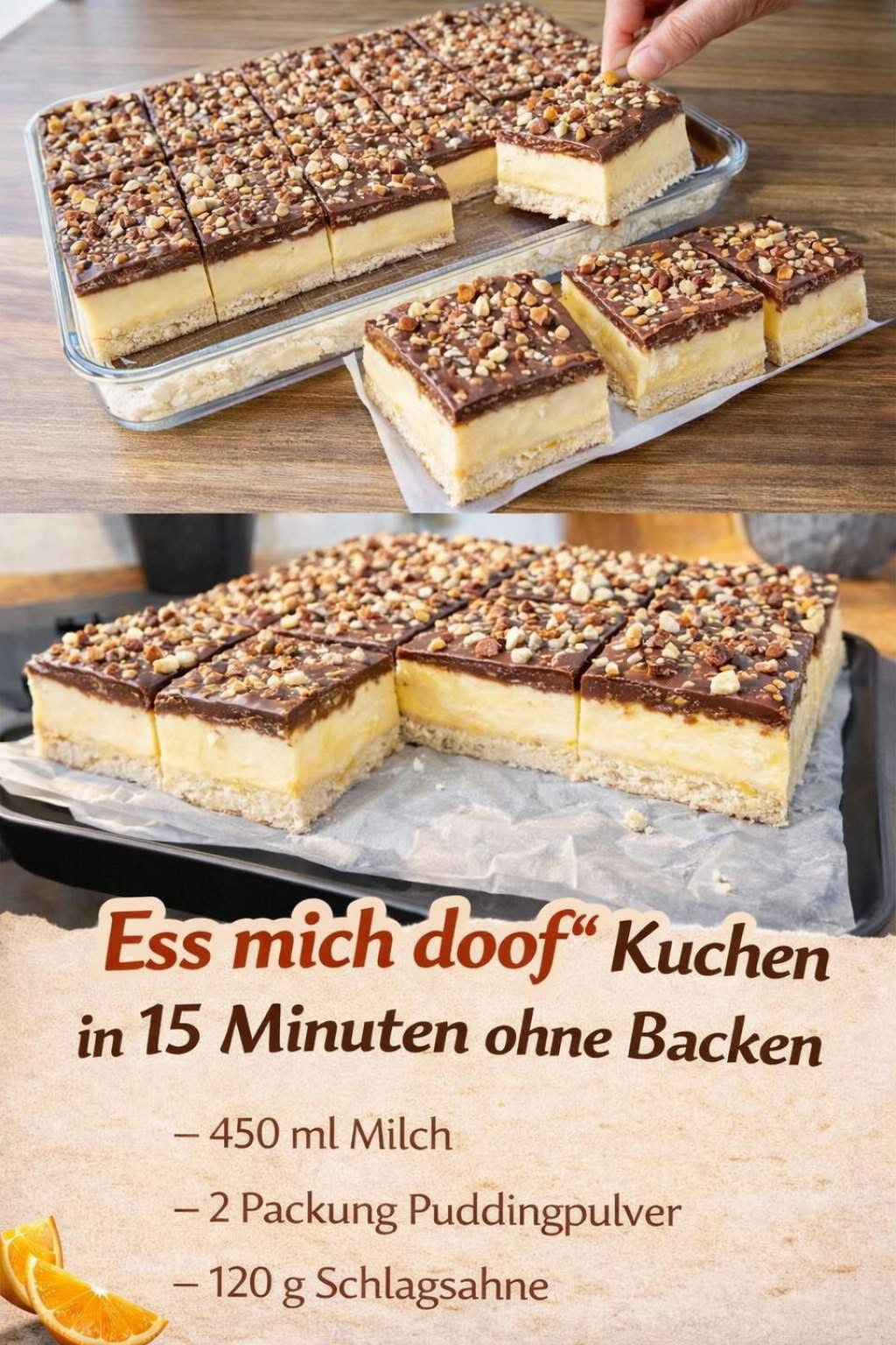 Ess-mich-doof"-Kuchen Rezept: So einfach & unwiderstehlich