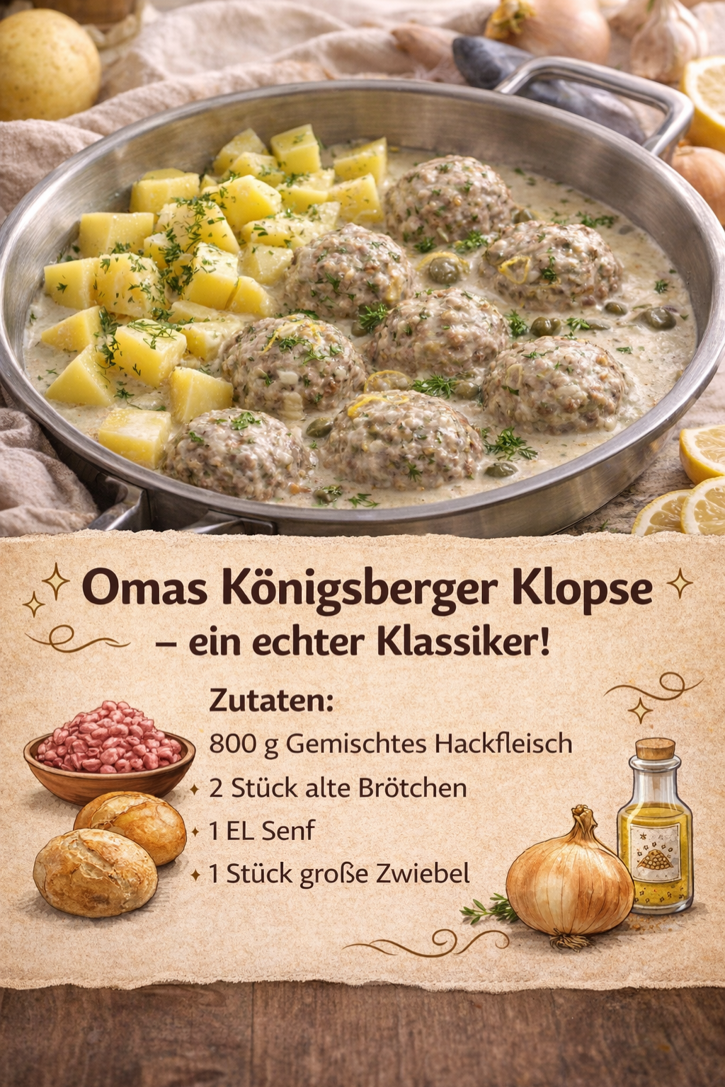 Omas Königsberger Klopse: Ein zeitloser Klassiker