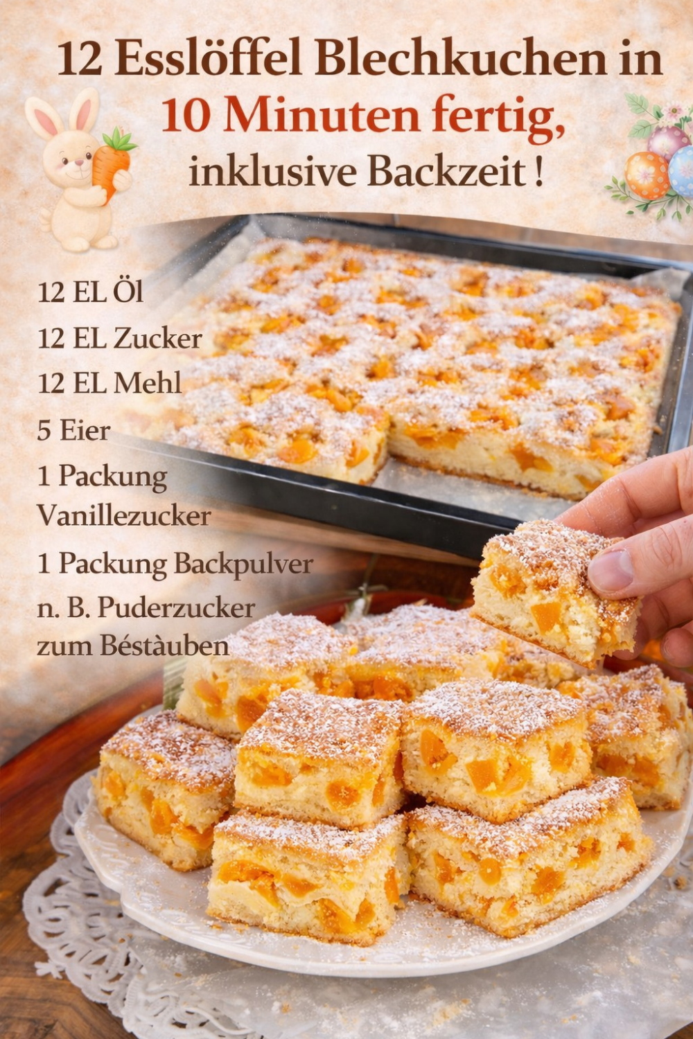 Blitz-Mandarinen-Kuchen: In 5 Min. bereit für den Ofen