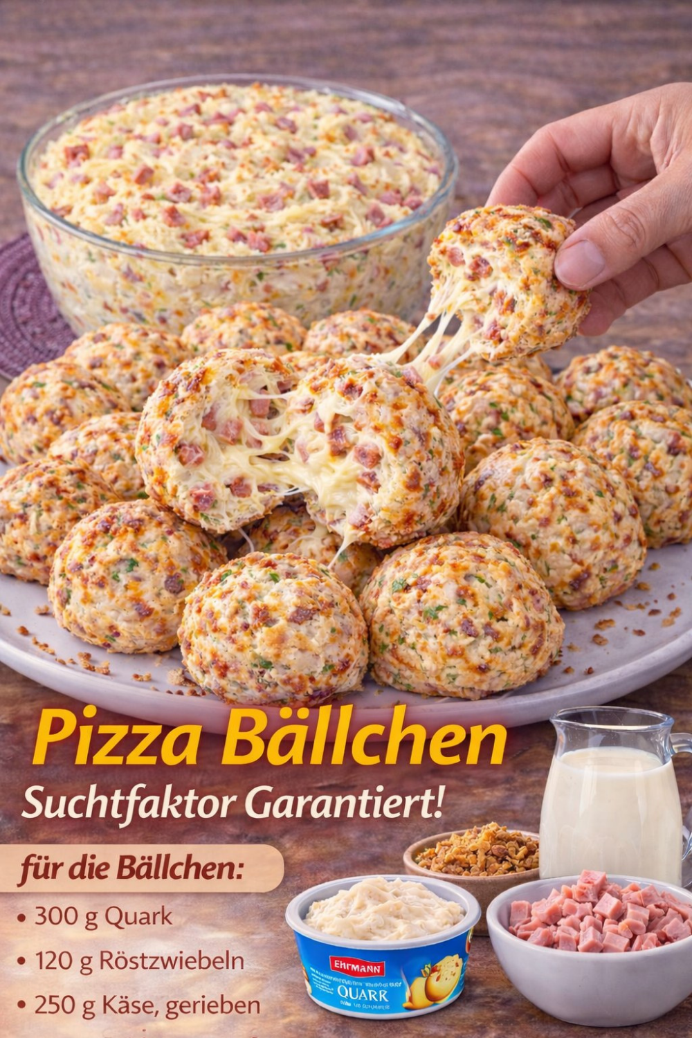 Schnelle Pizza-Bällchen: Der ultimative Party-Snack
