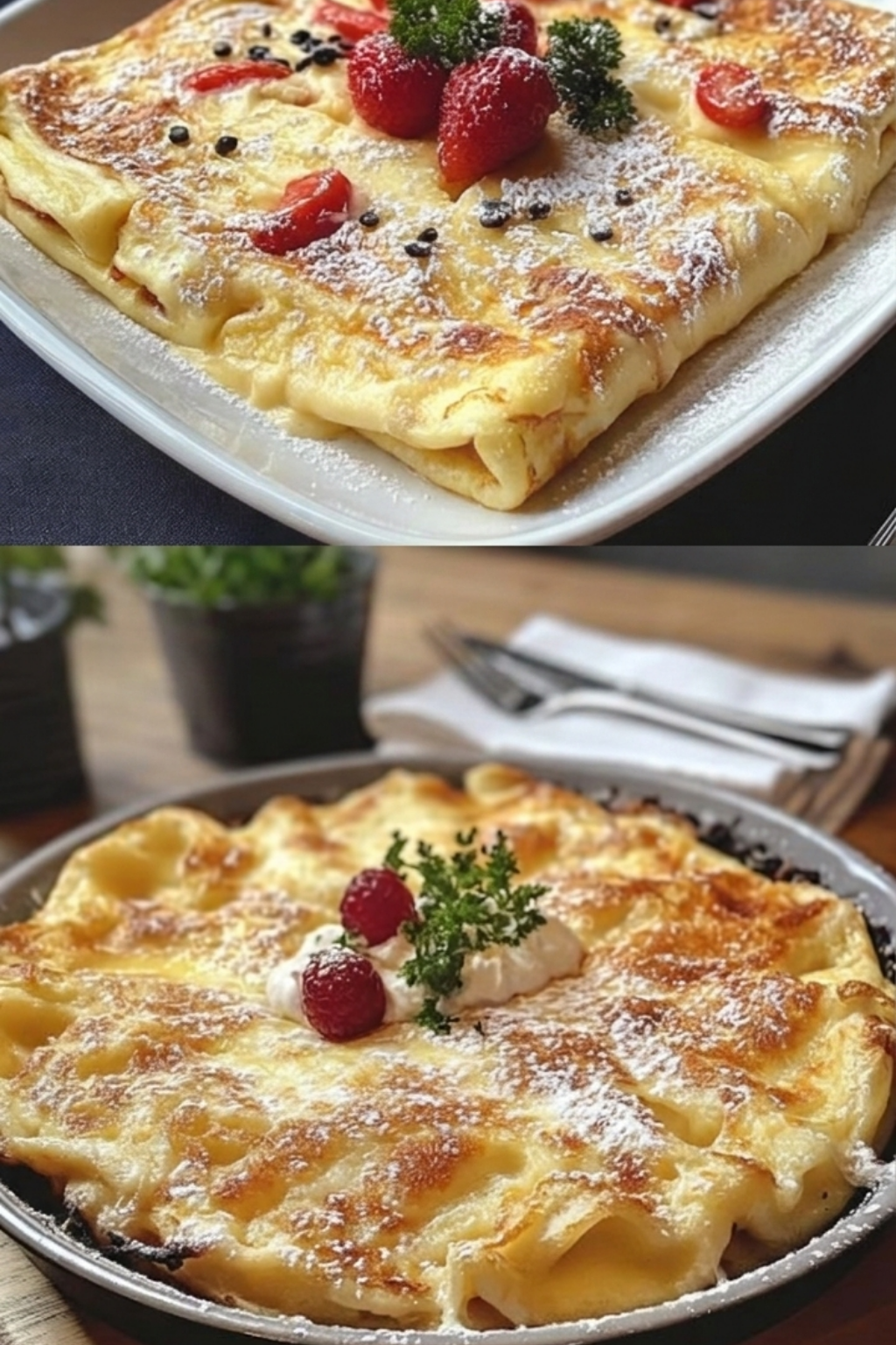 Schwedische Pfannkuchen (Pannkakor): Hauchdünn & Goldbraun